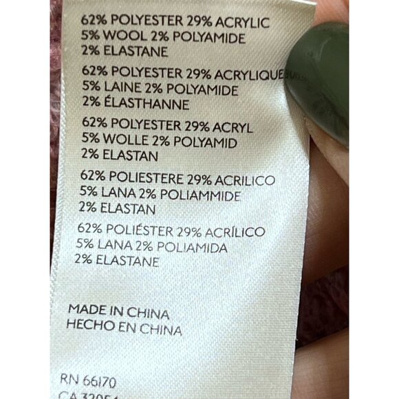 Free People My Girl Cropped Turtleneck Sweater Small Boho Warm Cottagecore - Picture 8 of 11